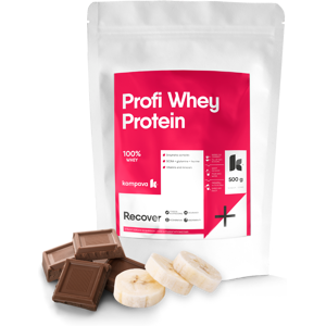 Kompava Profi WHEY Protein 500 g/16 dávok, čokoláda-banán Kompava Profi WHEY Protein 500 g/16 dávok, čokoláda-banán