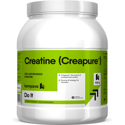 Kompava Kreatín (Creapure®) 500 g/100 dávok Kompava Kreatín (Creapure®) 500 g/100 dávok