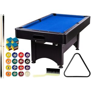 GamesPlanet® biliardový stôl TRENDLINE 6ft, modrý GamesPlanet® biliardový stôl TRENDLINE 6ft, modrý