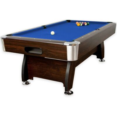 GamesPlanet® biliardový stôl PREMIUM, modrý, 7 ft GamesPlanet® biliardový stôl PREMIUM, modrý, 7 ft