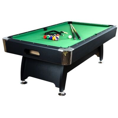GamesPlanet® biliardový stôl PREMIUM, zelený / tmavý,7 ft GamesPlanet® biliardový stôl PREMIUM, zelený / tmavý,7 ft