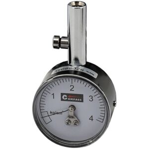 COMPASS Profesionálny merač tlaku v pneumatikách, 4 kg/cm2 COMPASS Profesionálny merač tlaku v pneumatikách, 4 kg/cm2