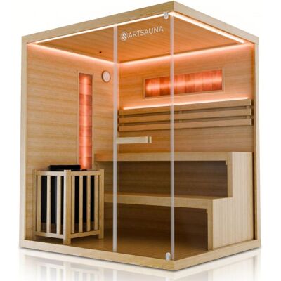 Juskys Domáca sauna pre 4 osoby 175 x 140 x 200 cm Juskys Domáca sauna pre 4 osoby 175 x 140 x 200 cm
