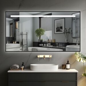 IREDA Kúpeľňové zrkadlo s LED osvetlením, 80 x 60 cm IREDA Kúpeľňové zrkadlo s LED osvetlením, 80 x 60 cm