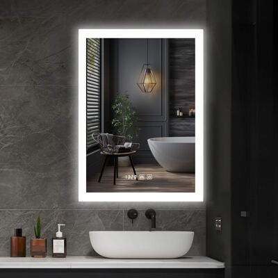 IREDA kúpeľňové zrkadlo s LED osvetlením, 60 x 80 cm IREDA kúpeľňové zrkadlo s LED osvetlením, 60 x 80 cm