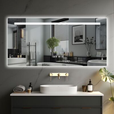 IREDA Kúpeľňové zrkadlo s LED osvetlením, 80 x 60 cm IREDA Kúpeľňové zrkadlo s LED osvetlením, 80 x 60 cm