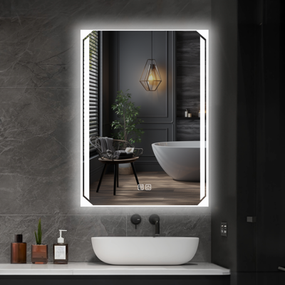Ireda LED kúpeľňové zrkadlo 60 x 80 cm s odmlžovaním Ireda LED kúpeľňové zrkadlo 60 x 80 cm s odmlžovaním