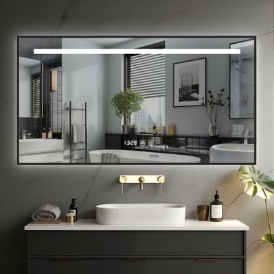 IREDA Kúpeľňové zrkadlo s LED osvetlením, 100 x 75 cm IREDA Kúpeľňové zrkadlo s LED osvetlením, 100 x 75 cm