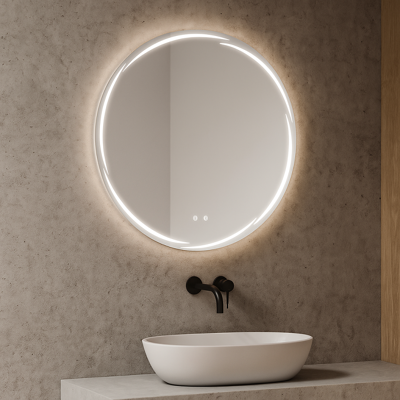 HOUSE 5 Kúpeľňové zrkadlo 80 cm s LED a dotykovým ovládaním HOUSE 5 Kúpeľňové zrkadlo 80 cm s LED a dotykovým ovládaním