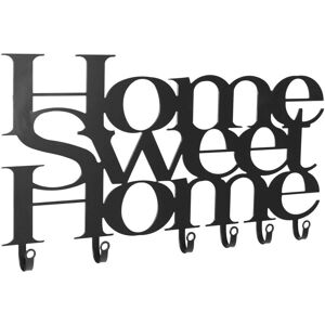 Miadomodo Nástenný vešiak so šiestimi háčikmi, Home Sweet Home Miadomodo Nástenný vešiak so šiestimi háčikmi, Home Sweet Home