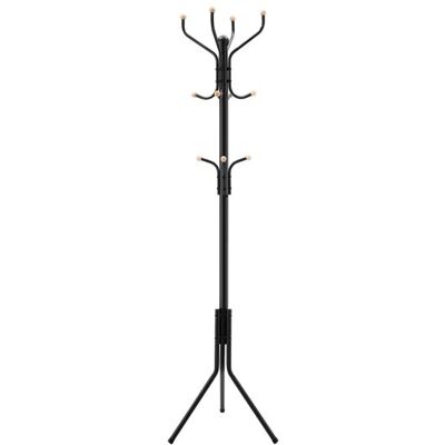 SONGMICS kovový vešiak 182 cm, čierny SONGMICS kovový vešiak 182 cm, čierny