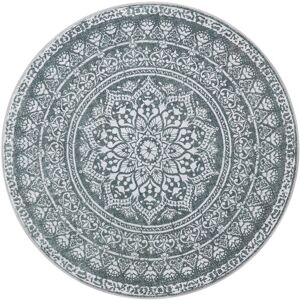 Okrúhly koberec Boho, antracitový, protišmykový, 160 cm Okrúhly koberec Boho, antracitový, protišmykový, 160 cm