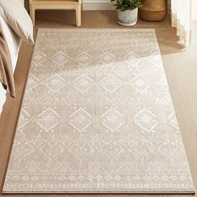 Koberec Boho 120×170 cm, protišmykový, béžový Koberec Boho 120×170 cm, protišmykový, béžový