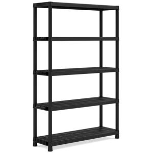 Keter Plastový otvorený regál PLUS 120/5 - 187 x 120 x 40 cm Keter Plastový otvorený regál PLUS 120/5 - 187 x 120 x 40 cm