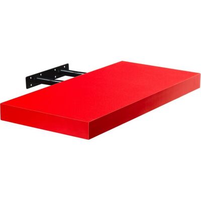 Stilista nástenná polica Volato, 100 cm, červená Stilista nástenná polica Volato, 100 cm, červená