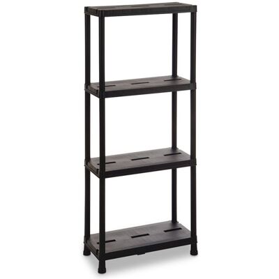 Toomax UNIVERSAL PRO 63 - 4 plastové police, čierne Toomax UNIVERSAL PRO 63 - 4 plastové police, čierne