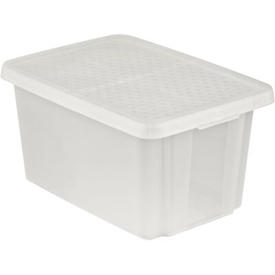 Úložný box s vekom CURVER- transparentný 45 l Úložný box s vekom CURVER- transparentný 45 l