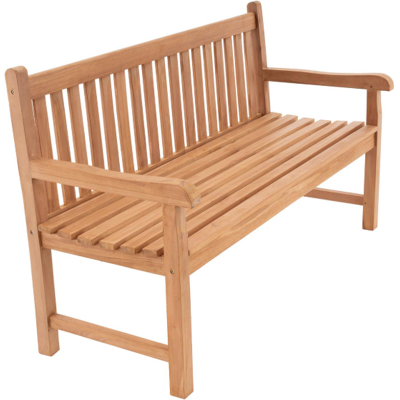 Záhradná lavica DIVERO 3-miestna, masív 150 cm Záhradná lavica DIVERO 3-miestna, masív 150 cm