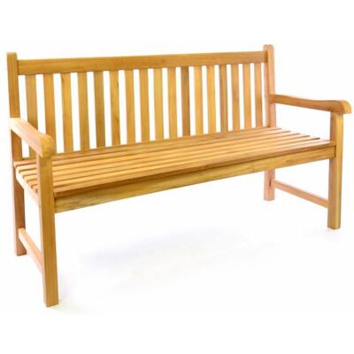 Záhradná drevená lavica DIVERO - 150 cm Záhradná drevená lavica DIVERO - 150 cm