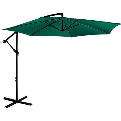 STILISTA záhradný slnečník, 330 x 249 cm, zelený STILISTA záhradný slnečník, 330 x 249 cm, zelený