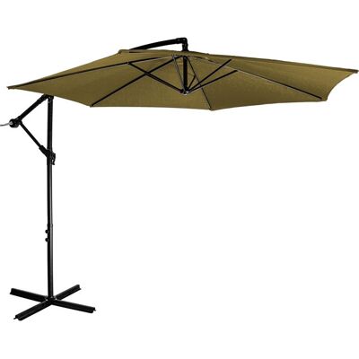STILISTA záhradný slnečník, 330 x 249 cm, hnedý STILISTA záhradný slnečník, 330 x 249 cm, hnedý