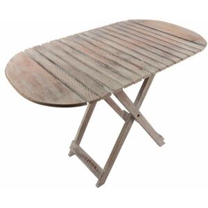 Skladací stôl DIVERO Vintage - 85 cm Skladací stôl DIVERO Vintage - 85 cm