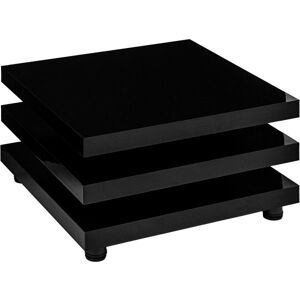 Stilista konferenčný stolík, 60 x 60 cm, čierny lesk Stilista konferenčný stolík, 60 x 60 cm, čierny lesk