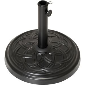 Garthen Podstavec na slnečník, okrúhly, 15 kg, čierny Garthen Podstavec na slnečník, okrúhly, 15 kg, čierny
