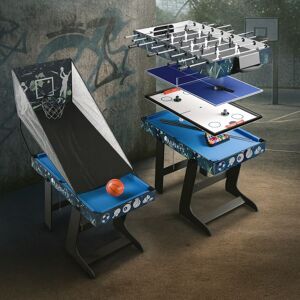 Juskys Multifunkčný herný stôl 5v1 - futbal, basketbal, hokej Juskys Multifunkčný herný stôl 5v1 - futbal, basketbal, hokej