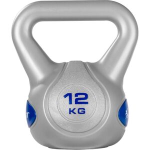 MOVIT Kettlebell činka - 12 kg, sivá/tmavomodrá MOVIT Kettlebell činka - 12 kg, sivá/tmavomodrá