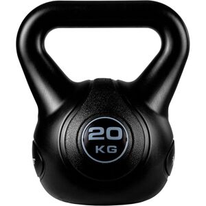 MOVIT kettlebell činka - 20 kg, čierna MOVIT kettlebell činka - 20 kg, čierna