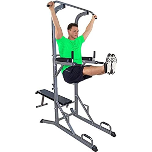 Physionics Multifunkčná fitness veža s lavicou a hrazdou, 120 kg nosnos Physionics Multifunkčná fitness veža s lavicou a hrazdou, 120 kg nosnos