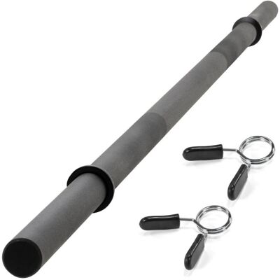 MAXXIVA® Maxxiva vzpieračská tyč na nakladanie,pružina,čierna,120 cm MAXXIVA® Maxxiva vzpieračská tyč na nakladanie,pružina,čierna,120 cm