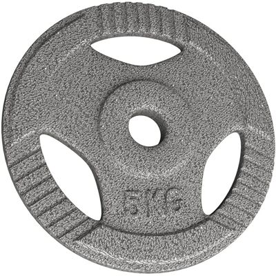 Physionics liatinový kotúč, 5 kg, 31 mm Physionics liatinový kotúč, 5 kg, 31 mm