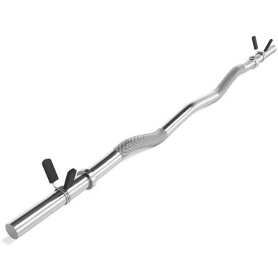 ScSPORTS SZ činka 120 cm, chróm, 30 mm, pružinové uzávěry ScSPORTS SZ činka 120 cm, chróm, 30 mm, pružinové uzávěry