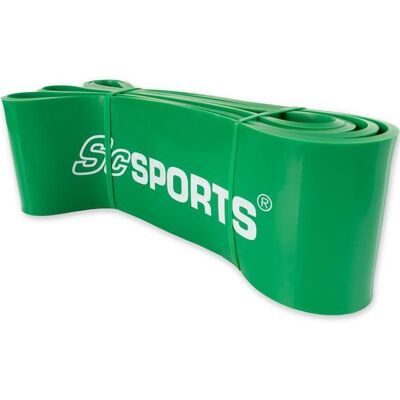 ScSPORTS odporová guma 8,3 cm, tmavozelená ScSPORTS odporová guma 8,3 cm, tmavozelená