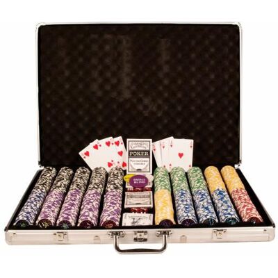 Garthen Poker set 1 000 ks žetónov OCEAN v hodnote 5 - 1000 Garthen Poker set 1 000 ks žetónov OCEAN v hodnote 5 - 1000