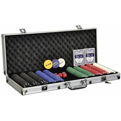 Garthen Poker set 500 ks žetónov s príslušenstvom Garthen Poker set 500 ks žetónov s príslušenstvom