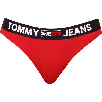 Dámske nohavičky Tommy Hilfiger červené (UW0UW02773 XLG) S Dámske nohavičky Tommy Hilfiger červené (UW0UW02773 XLG) S