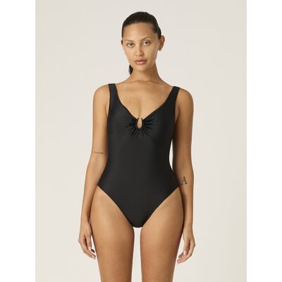 Menštruačné plavky Modibodi High V Neck One Piece (MODI4370) M Menštruačné plavky Modibodi High V Neck One Piece (MODI4370) M