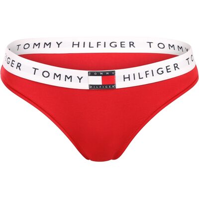 Dámske nohavičky Tommy Hilfiger červené (UW0UW06038 XLG) S Dámske nohavičky Tommy Hilfiger červené (UW0UW06038 XLG) S