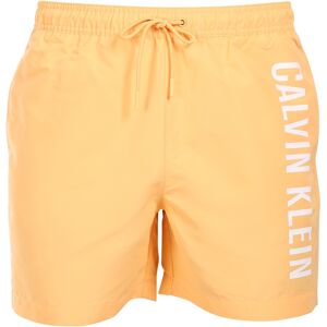 Pánske plavky Calvin Klein oranžové (KM0KM01004-SAN) L Pánske plavky Calvin Klein oranžové (KM0KM01004-SAN) L