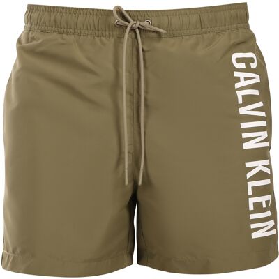Pánske plavky Calvin Klein zelené (KM0KM01092-LB6) L Pánske plavky Calvin Klein zelené (KM0KM01092-LB6) L