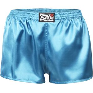 Dámske trenky Styx klasická guma saténové modré (L967) M, trenírky Dámske trenky Styx klasická guma saténové modré (L967) M, trenírky