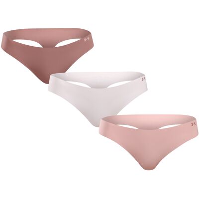 3PACK dámske tangá Under Armour viacfarebné (1383893 014) M 3PACK dámske tangá Under Armour viacfarebné (1383893 014) M
