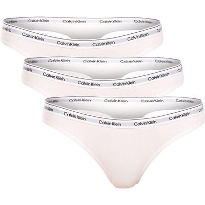 3PACK dámske tangá Calvin Klein bielá (QD5209E-100) XXL 3PACK dámske tangá Calvin Klein bielá (QD5209E-100) XXL