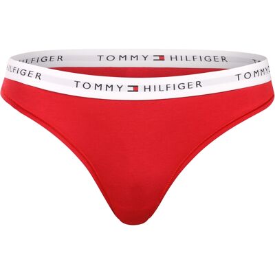 Dámske tangá Tommy Hilfiger červené (UW0UW03835 XLG) XS Dámske tangá Tommy Hilfiger červené (UW0UW03835 XLG) XS
