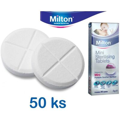 MILTON sterilizačné tablety 50ks (MIL002) MILTON sterilizačné tablety 50ks (MIL002)