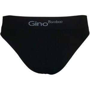 Pánske bezšvové slipy Gino bamboo black (51003) L Pánske bezšvové slipy Gino bamboo black (51003) L