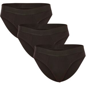 3PACK pánske slipy Nedeto čierne (3NDTS001) XXL 3PACK pánske slipy Nedeto čierne (3NDTS001) XXL